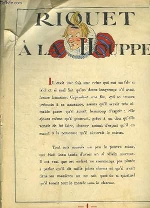 Bild des Verkufers fr RIQUET A LA HOUPPE. zum Verkauf von Le-Livre