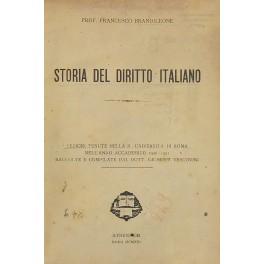 Seller image for Storia del diritto italiano. Lezioni tenute nella R. Universit di Roma nell'anno accademico 1920-1921 raccolte e compilate dal Dott. Giuseppe Vescovini for sale by Libreria Antiquaria Giulio Cesare di Daniele Corradi