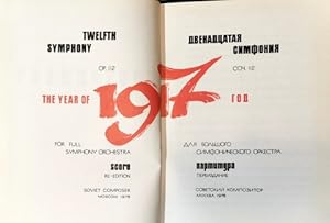 [Op. 112] Twelfth symphony for full symphony orchestra op. 112. Re-edition