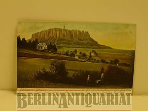 Bild des Verkufers fr Schsische Schweiz. Der Pfaffenstein bei Knigstein. zum Verkauf von BerlinAntiquariat, Karl-Heinz Than