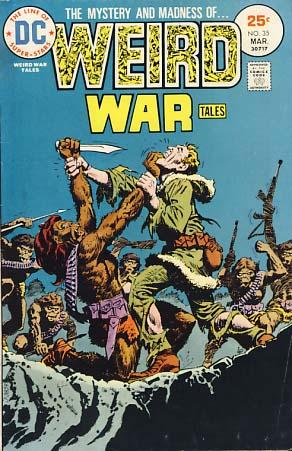 Imagen del vendedor de Weird War Tales #35 a la venta por Parigi Books, Vintage and Rare