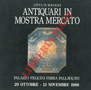 Antiquari in mostra, mercato regionale 1988. Palazzo Felicini Fibbia Pallavicini. Bologna. 29 ott...