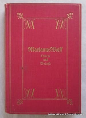 Seller image for geborene Niemeyer, die Witwe Karl Immermanns. Leben und Briefe. Hrsg. in Verbindung mit Walter Birnbaum von Felix Wolff. 10. Tsd. Hamburg, Ernte-Vlg., 1926. Mit 5 Tafeln. 283 S., 2 Bl. Or.-Lwd.; Kapitale etw. berieben. for sale by Jrgen Patzer