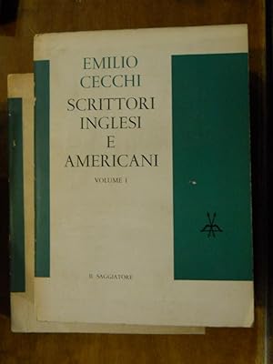 SCRITTORI INGLESI E AMERICANI. Volume I e II