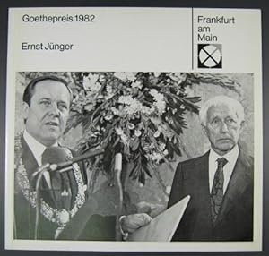 Seller image for Verleihung des Goethepreises der Stadt Frankfurt am Main an Ernst Jnger am 28. August 1982 in der Paulskirche. for sale by Rotes Antiquariat