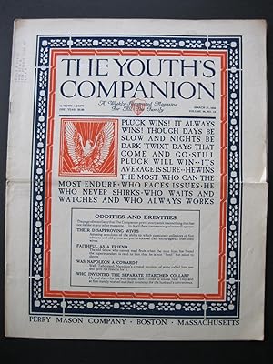 Seller image for THE YOUTH'S COMPANION March 27, 1924 for sale by The Book Scot