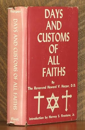 Seller image for DAYS AND CUSTOMS OF ALL FAITHS for sale by Andre Strong Bookseller