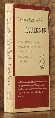 Seller image for CROWELL'S HANDBOOK OF FAULKNER ~ A Complete Guide to the Works of William Faulkner for sale by Andre Strong Bookseller