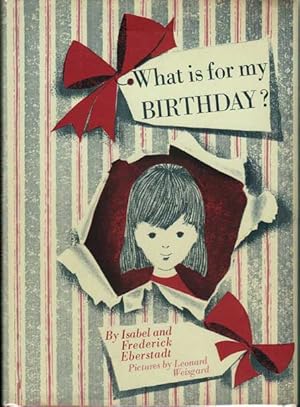 Seller image for What is for my Birthday?(Advance Review Copy) for sale by Babylon Revisited Rare Books