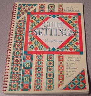Bild des Verkufers fr Quilt Settings - A Workbook zum Verkauf von Books of Paradise