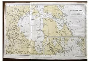Hudson's Bay and Hudson's Strait as a Navigable Channel [Plus] Hudson's Bay and Strait.