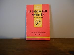Bild des Verkufers fr LA PSYCHOLOGIE APPLIQUEE NO 218 zum Verkauf von La Bouquinerie  Dd