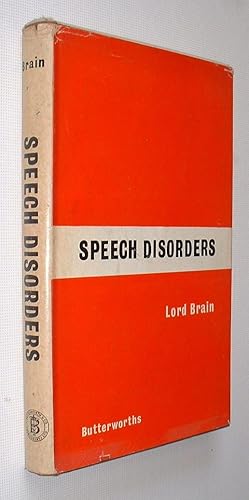 Bild des Verkufers fr Speech Disorders,Aphasia,Apraxia and Agnosia zum Verkauf von Pauline Harries Books