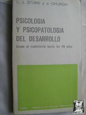 Seller image for PSICOLOGA Y PSICOPATOLOGA DEL DESARROLLO for sale by Librera Maestro Gozalbo