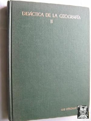 Imagen del vendedor de DIDCTICA DE LA GEOGRAFA II a la venta por Librera Maestro Gozalbo