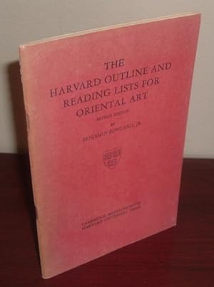Bild des Verkufers fr The Harvard Outline and Reading Lists for Oriental Art zum Verkauf von Whiting Books