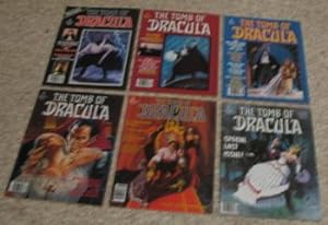 Image du vendeur pour TOMB OF DRACULA (Marvel B&W Illustrated Comics Magazine; 1979-1980) Complete SET of Issues #1 Thru #6 mis en vente par Comic World