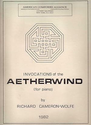 Invocations of the Aetherwind - for Piano (1982) [SCORE]