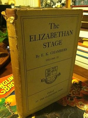 The Elizabethan Stage volume IV