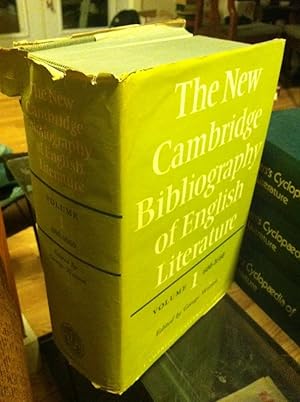 The New Cambridge Bibliography of English Literature: Volume 1, 600-1660