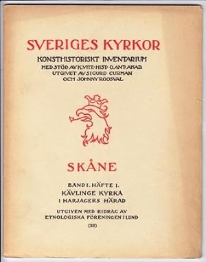 Bild des Verkufers fr Kvlinge kyrkor i Harjagers hrad. [Skne.] zum Verkauf von Hatt Rare Books ILAB & CINOA