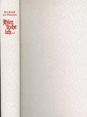 Seller image for Hier stehe ich Die Reformation als europisches Schicksal for sale by Antiquariat Lcke, Einzelunternehmung