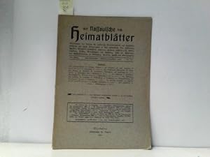 Nassauische Heimatblätter 34. Jahrgang Nr. 3/4