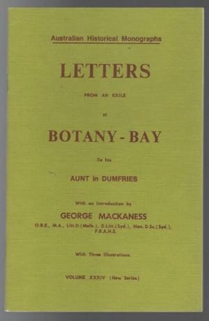 Seller image for Letters From An Exile At Botany - Bay, To His Aunt In Dumfries. With Three Illustrations. for sale by Time Booksellers