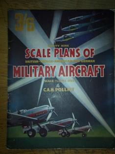 Imagen del vendedor de Thirty Nine Scale Plans of British-French-American and German Military Aircraft Scale 1/72 Full Size a la venta por David Kenyon