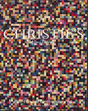 Christie's New York Post-War and Contemporary Art Tuesday 11 May 2004