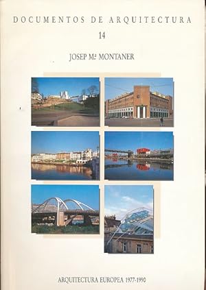 Imagen del vendedor de Josep Ma. Montaner. Documentos de Arquitectura No. 14. a la venta por Fundus-Online GbR Borkert Schwarz Zerfa