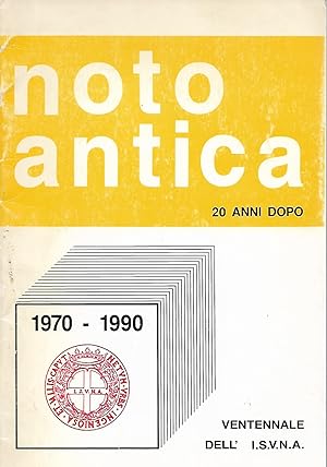 Immagine del venditore per Noto Antica - 20 anni dopo 1970 - 1990 venduto da Libreria Del Corso
