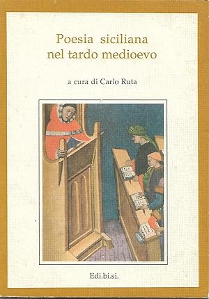 Immagine del venditore per poesia siciliana nel tardo medioevo venduto da Libreria Del Corso