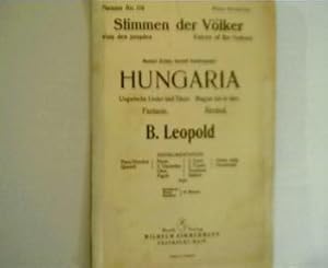 Stimmen der Völker-----Hungaria------Ungarische Lieder und Tänze, Parnass No. 176, Z. 11241,