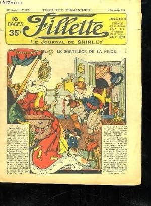 Seller image for FILLETTTE LE JOURNAL DE SHIRLEY. 29 EM ANNEE N 1537 ET 1939. for sale by Le-Livre