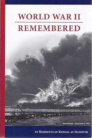 Bild des Verkufers fr World War II Remembered zum Verkauf von CatchandReleaseBooks