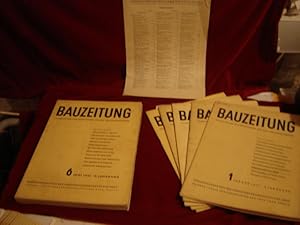 Bauzeitung. Fachblatt für alle Schaffenden der Bau- und Holzindustrie.