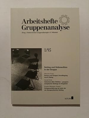 Bild des Verkufers fr Arbeitshefte Gruppenanalyse ; Jg. 8, H. 1 Individuation oder Isolierung? zum Verkauf von ANTIQUARIAT Franke BRUDDENBOOKS