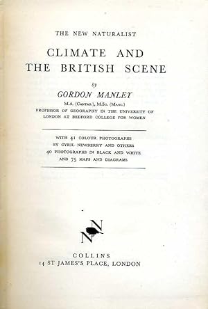 Image du vendeur pour Climate and the British Scene (NN) mis en vente par Godley Books