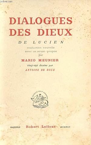 Seller image for DIALOGUES DES DIEUX. for sale by Le-Livre