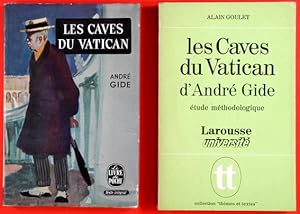 Image du vendeur pour Les Caves du Vatican : Sotie ; Les Caves du Vatican d'Andr Gide : tude methodologique (2 volumes) mis en vente par Lirolay