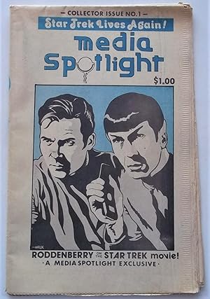 Seller image for Media Spotlight: Star Trek Issue! (Collector Issue No. 1, Summer 1975): Star Trek Lives Again! (Tabloid Newspaper) for sale by Bloomsbury Books