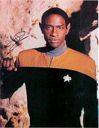 SIGNED BOOKPLATES/AUTOGRAPHS by Star Trek Klingong TIM RUSS