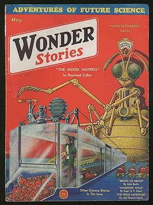 Imagen del vendedor de [Pulp magazine]: Wonder Stories  " May 1932 (Volume 3, Number 12) a la venta por Between the Covers-Rare Books, Inc. ABAA