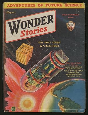 Bild des Verkufers fr [Pulp magazine]: Wonder Stories ? August 1932 (Volume 4, Number 3) zum Verkauf von Between the Covers-Rare Books, Inc. ABAA