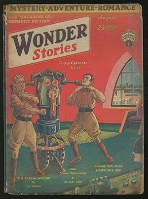 Seller image for [Pulp magazine]: Wonder Stories ? August 1930 (Volume 2, Number 3) for sale by Between the Covers-Rare Books, Inc. ABAA