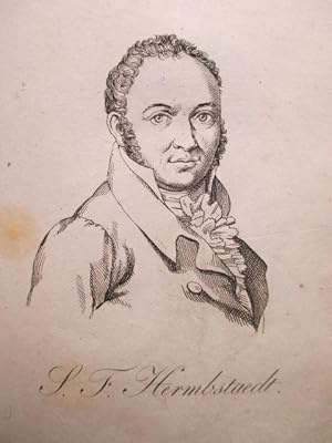 Bild des Verkufers fr Portrt. Brustbild. Umrisskupferstich, 19,5 x 11,2 cm, ca. 1820. zum Verkauf von Antiquariat Michael Eschmann