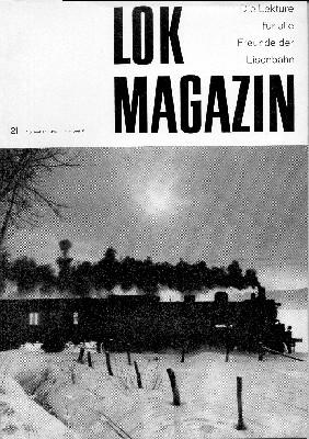 Seller image for Lok Magazin 21, Dezember 1966. Die Lektre fr alle Freunde der Eisenbahn. for sale by Galerie Joy Versandantiquariat  UG (haftungsbeschrnkt)