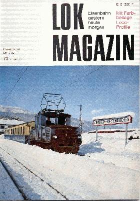 Seller image for Lok Magazin, 70, Februar 1975. Eisenbahn gestern, heute, morgen. for sale by Galerie Joy Versandantiquariat  UG (haftungsbeschrnkt)