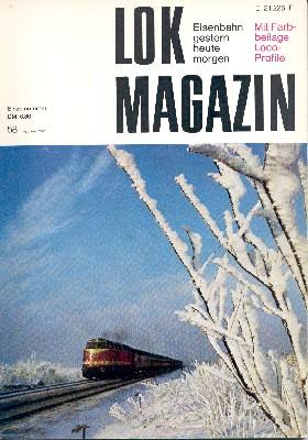 Seller image for Lok Magazin , 58, Februar 1973. Eisenbahn gestern, heute, morgen. for sale by Galerie Joy Versandantiquariat  UG (haftungsbeschrnkt)